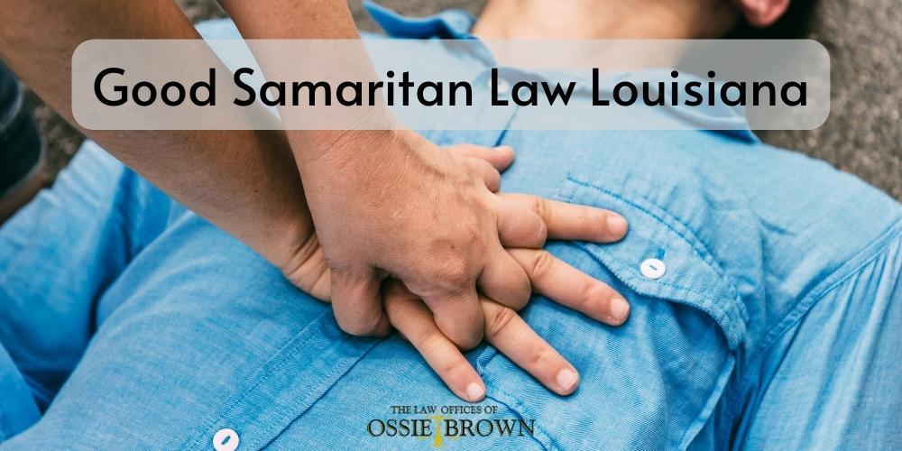 good samaritan law louisiana