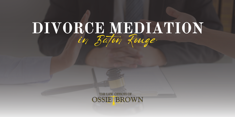 divorce mediation in Baton Rouge
