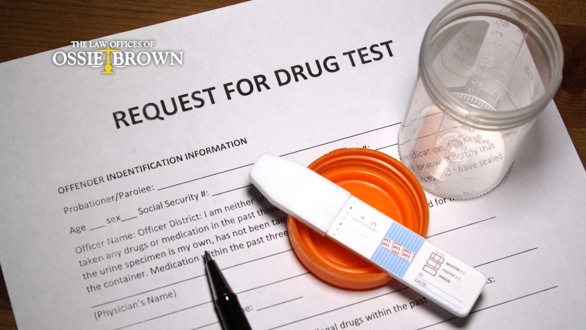 1st failed drug test on probation